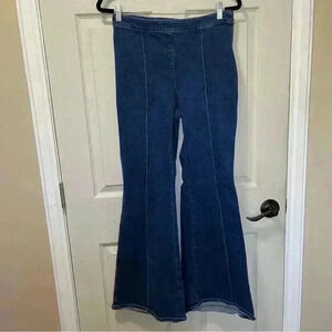 & Other Stories Flared Denim Trousers Flare Jeans Sz 32